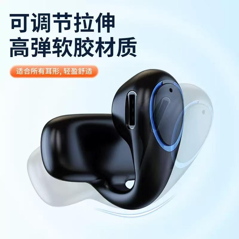 X33 clip ear bone conduction bluetooth headset painless wear single ear sports call long battery life can not enter the headset
