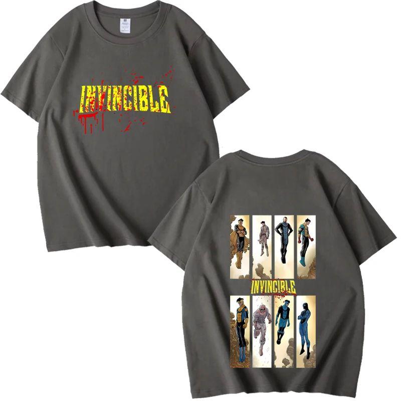 High Street Tops Invincible Mark Grayson Graphic Tshirts New Summer Print Clothing Casual Loose Round Neck Short Sleeved Unisex