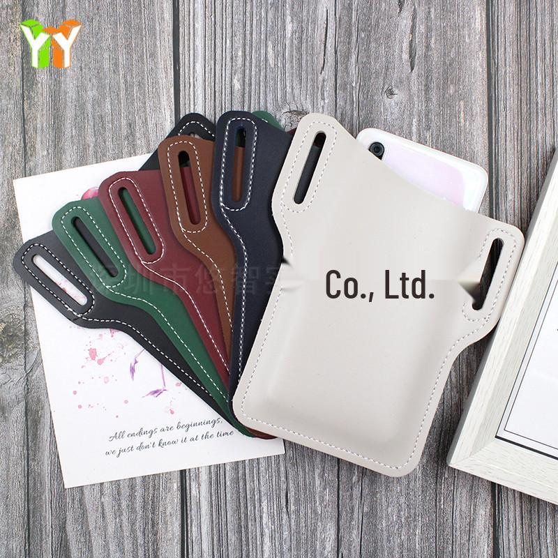 PU Leather Waist-Hanging Phone Pouch - Portable Belt Tool Storage Case