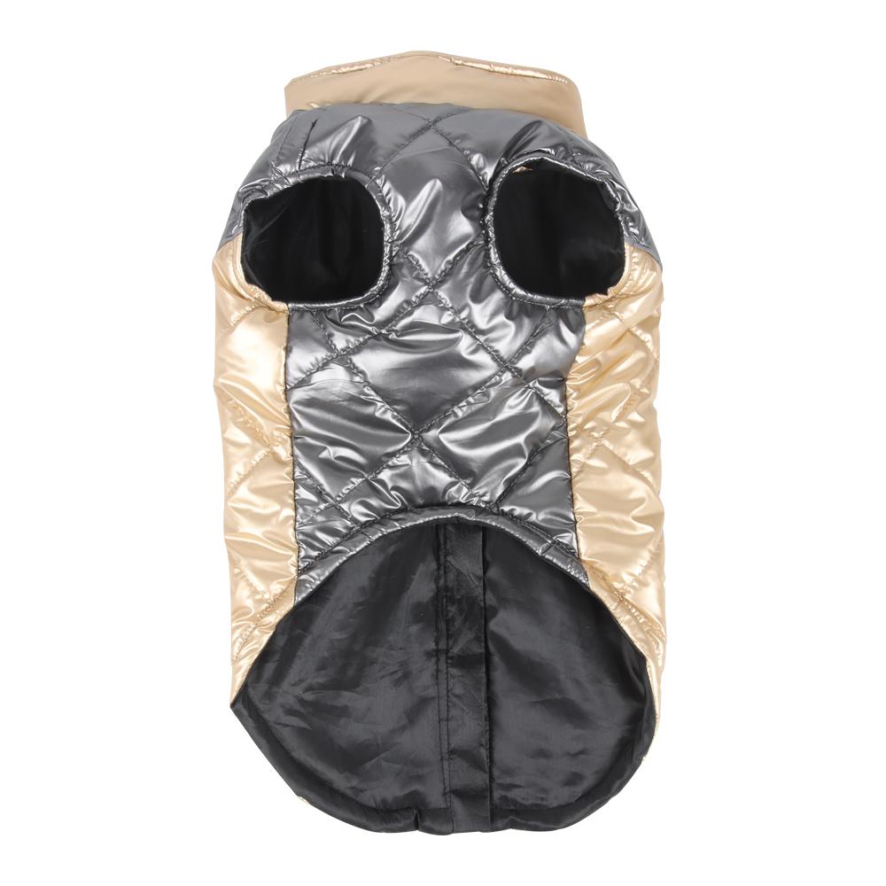 Jachetă pentru câini pentru animale de companie, cu ham, haine calde de iarnă pentru câini, ținute pentru buldog, chihuahua, haine impermeabile pentru câini.