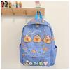 Durable Playful And Kids Cartoon Backpack With Soft Shoulder Straps For School Use