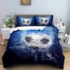 3D Printed Football Bedding Set Soccer Child Duvet Cover Double Twin Full Queen King Adult Kids Bedclothes Quilt Cover