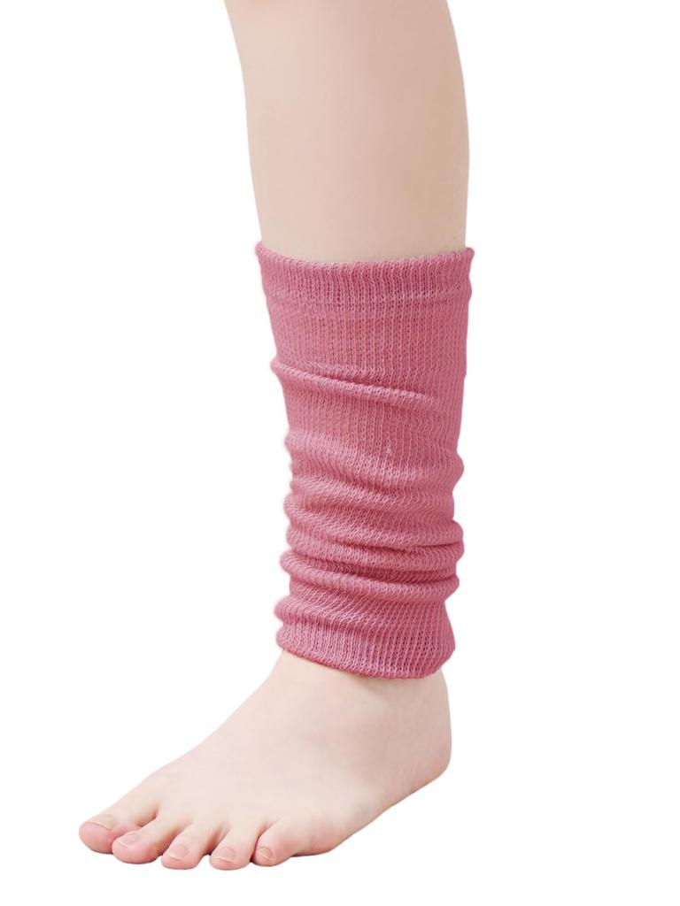 Maison Peony Leg Silk One Pair for Both Ankle Warmers for Day and Night Made in Japan Warmers, Lining, Feet, Summer, Sleeping, Yoga, Use, (Pink)