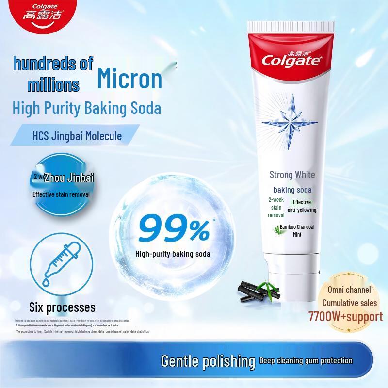 

Colgate Baking Soda Charcoal Mint Whitening Toothpaste