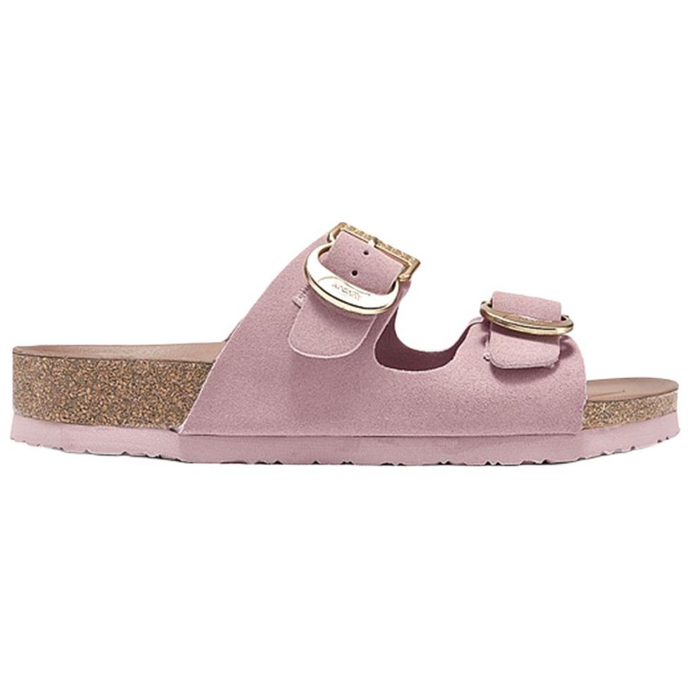 Skechers Cali Comfortable Anti-Friction Slide Sandals Women Sandals Nude-Pink 163653-BLSH