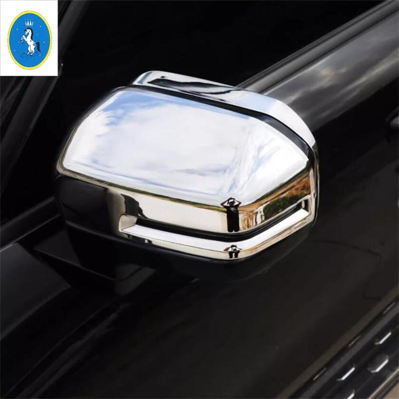Auto Rearview Mirror Cap Rain Shade Rainproof Mirror Eyebrow Frame Decoration Cover Trim ABS Accessories For HAVAL H3 2024 2025