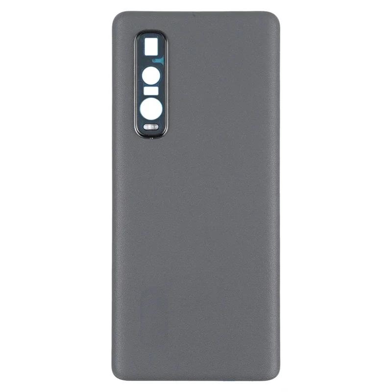BANERYPAK Parts Leather Material Battery Back Cover For OPPO Find X2 Pro CPH2025 PDEM30 Rear Housing