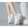 Fashion White Shoes Women's Thick Soled Sports and Leisure Board Shoes