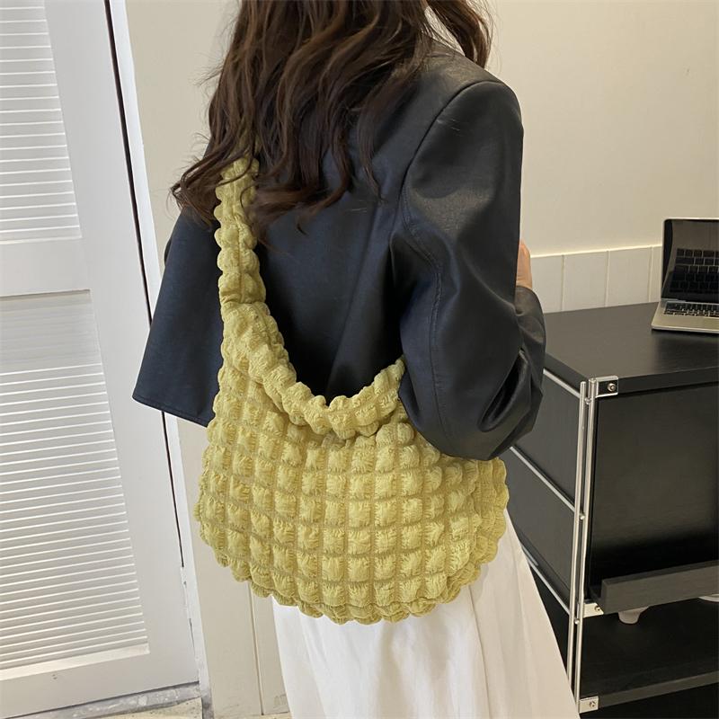 Γυναικεία Τσάντα Tote Cloud Diamond Fold Καλοκαιρινή Μεγάλης Χωρητικότητας Μόδα Γυναικεία Τσάντα Μασχάλης Τσάντα Ώμου Κοριτσιού Τσάντα Χιαστί Bubble Bolsa