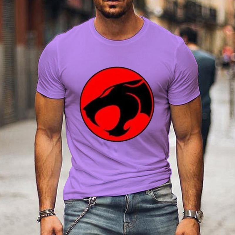 New Cartoon Anime Thundercats T Shirts Unisex And Unisex Fashion Tshirt Streetwear Oversized Harajuku Tops Tees Clothing