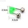 10Pcs Fishing Bite Alarms ABS Rod Bell Clamp Tip Stalk Bells for Fishing Rods Durable Clamp Rod Bell for Angling