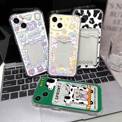 Card Holder Case For  Poco X3 Pro Cover Poco X6 Pro F6 X5 M5 M3 11 Lite 5G Ne 13T 12T 13 12X Redmi A3 A1 A2 Soft TPU Funda