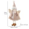 Soft Christmas Angel Girl Ornaments Handmade Christmas Tree Hanging Decoration  New Year Gift