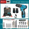 German Mulan Multifunctional Electric Screwdriver & Drill with Rechargeable Lithium Battery