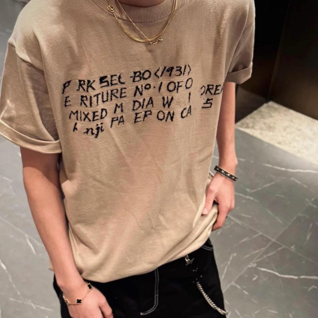 

Ceiling Original Donkey House Artist Slogan Short-Sleeve Knitted Sweater T-Shirt Unisex M хакі