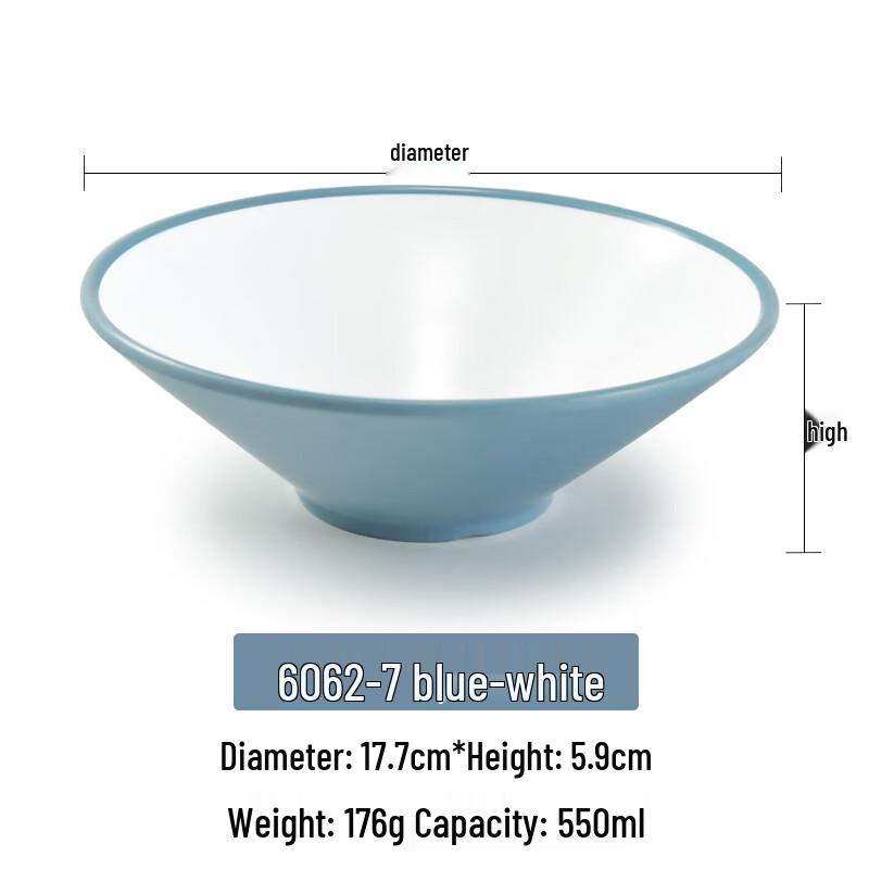 A5 Melamine Conical Noodle Bowl