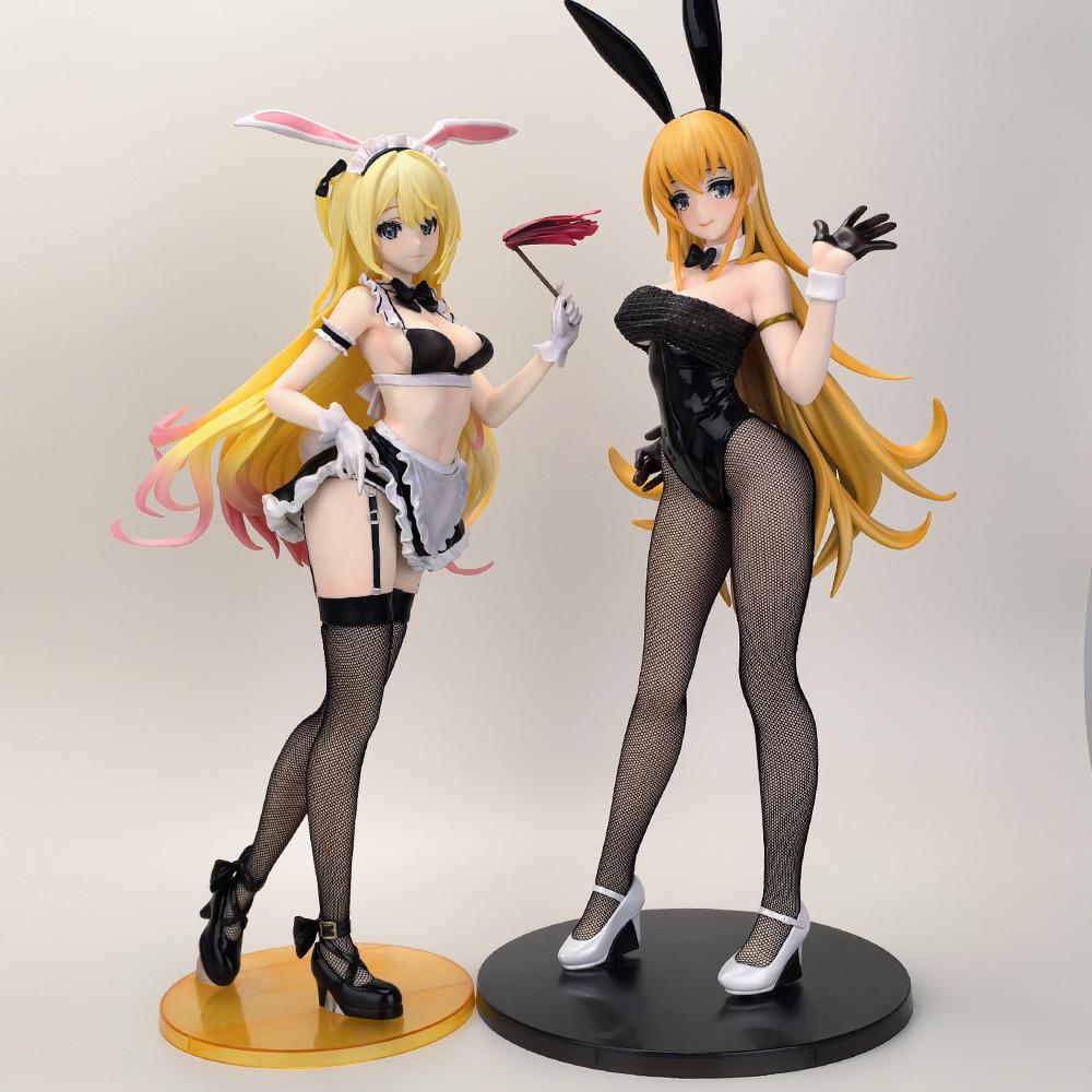 Eruru/Uss North Carolinal PVC Action MX NSFW Anime Bunny Girl Figure Figure Model Playthings Collection Doll Adult Statue Ornament