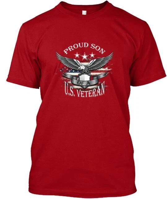 Son Of A Veteran Proud - Us T-Shirt Made in the USA Size S to 5XL 3XL