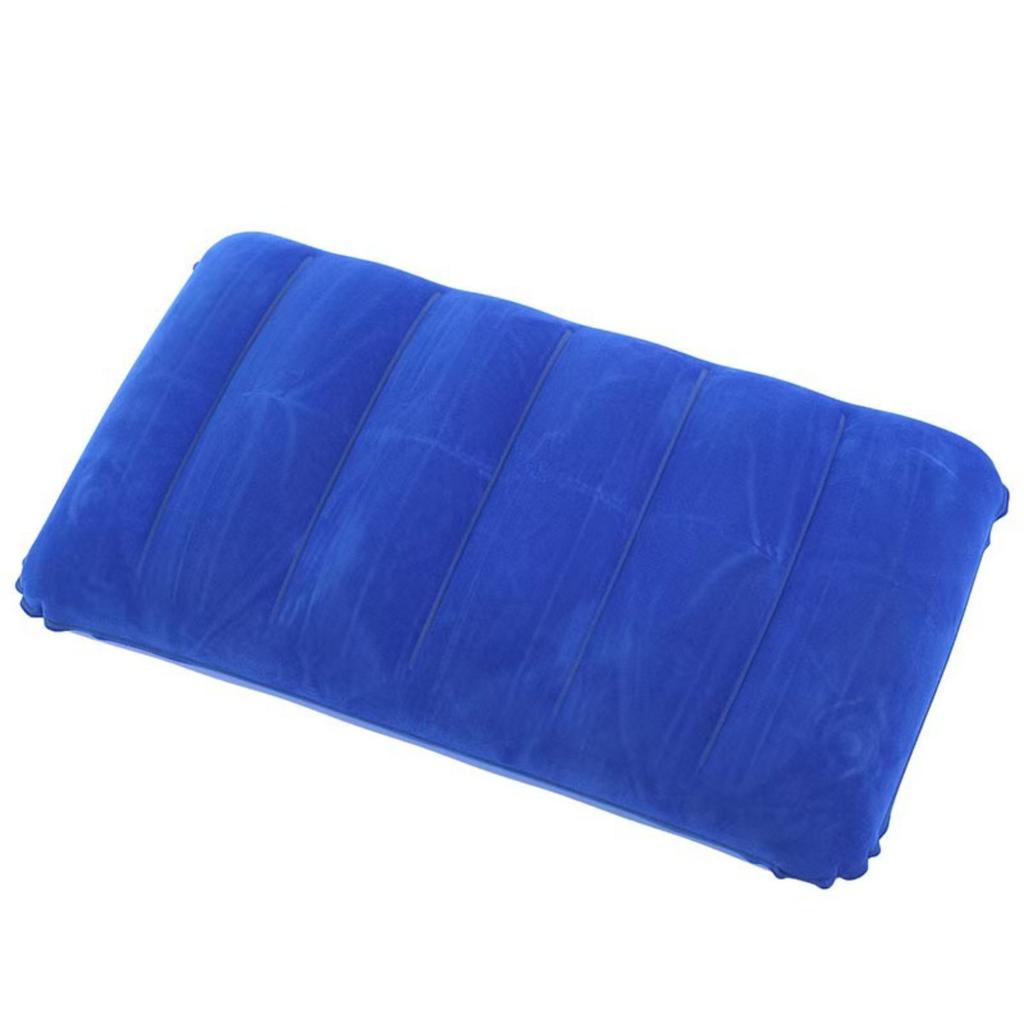 Inflatable Travel Pillow 65x45cm Portable Lightweight Air Cushion for Camping Hiking Outdoor Use Durable and Comfortable Design