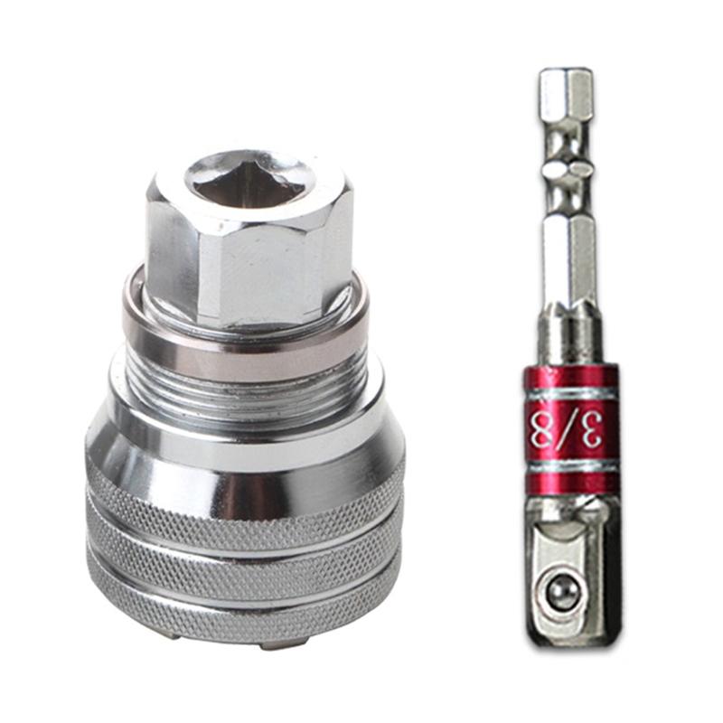 

Upgraded Adjustable Socket Wrench Professional 3/8 Socket Tool for 3/8 Drive Ratcheting Torque Wrench Power Drill 1