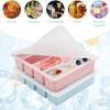 4 Grid Giant Silicone Ice Cubes Long Strip Square Whiskey Ice Tray Mold Non-toxic Durable Large Ice Mold Barware Cocktail Tools