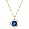 Ring Eyes Light Luxury Banquet Wedding Necklace Women'S Versatile Collarbone Chain Titanium Steel Chain