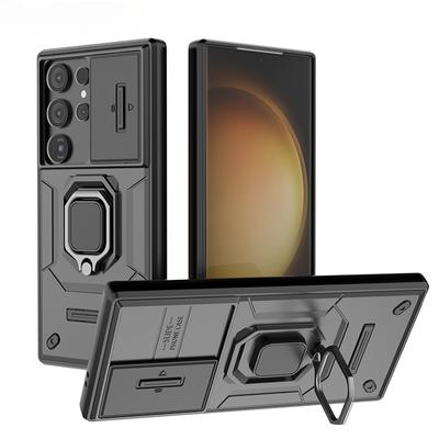 Nárazuvzdorné puzdro pre Samsung Galaxy S24 Ultra S23 Plus A14 A24 A34 A54 A15 A25 A35 A55 M34 M15 M55 Držiak Pancierový zadný kryt telefónu