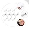 Frcolor Laundry Clips, Clothespins, Hangers, Clothes Drying Racks, Windproof, Stainless Steel, Multipurpose, Spring Bent Clamps, Clothes Drying Racks,