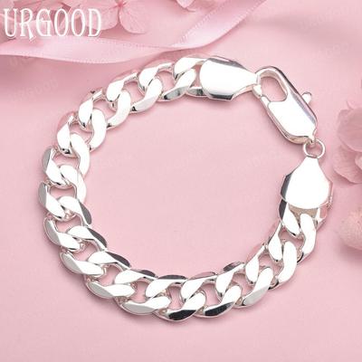 925 Sterling Silber Geometrische Armband Mode Hochzeit Schmuck