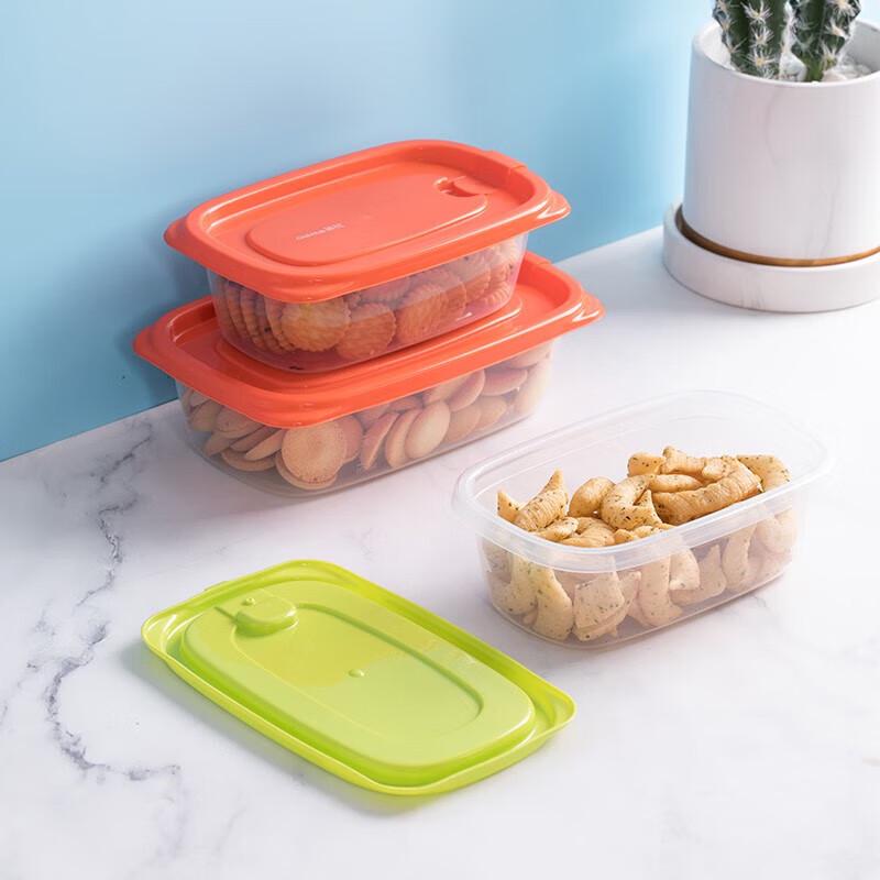 CHAHUA Plastic Refrigerator Food Storage Container Set