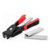 Hog Ring Pliers Animal Cage Installation Clamp with C Type Nails for Chicken Pig Bird Pet Cage Accessories