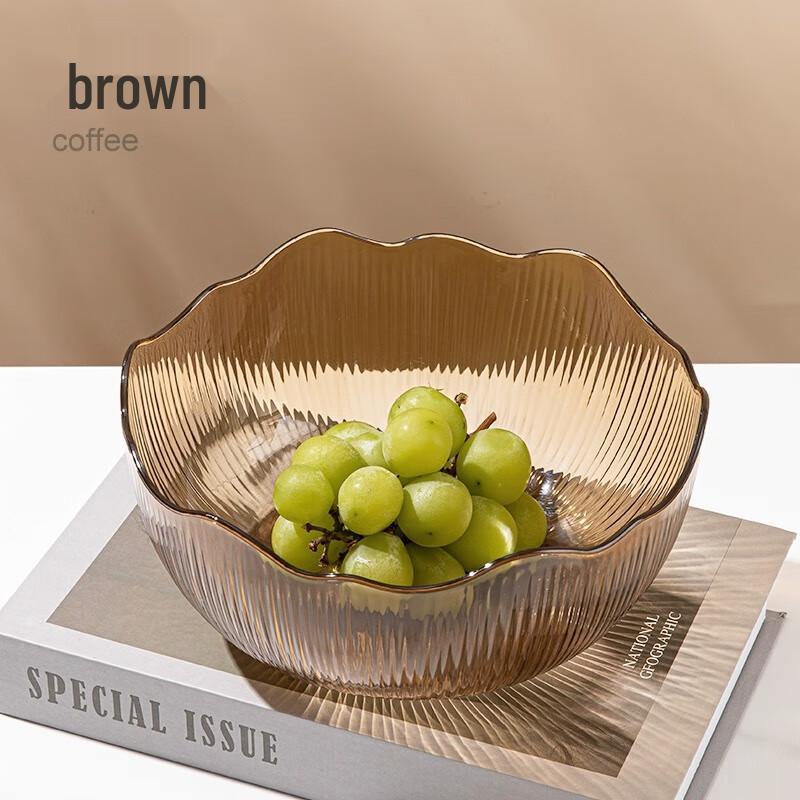 Durable Plastic Fruit and Salad Bowl