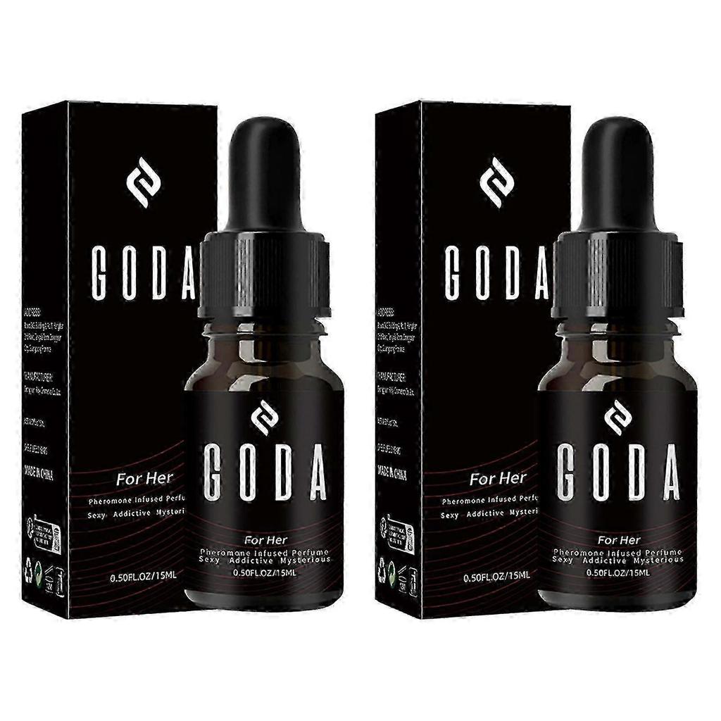 1-3X GODA For Her Pheromone Perfume for Women - 15ml/0.50 Fl. Oz Long-Lasting Goda Pheromone Perfume Gift Less