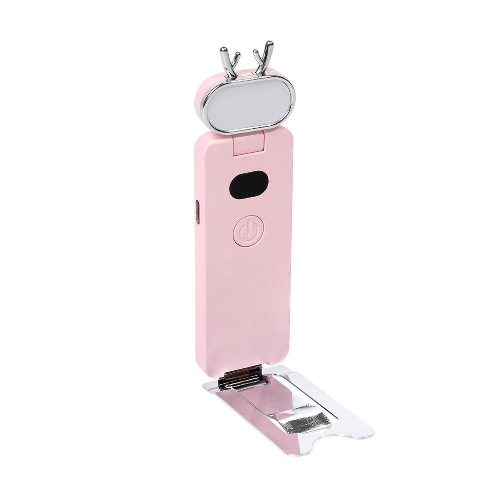 Compact USB Rechargeable Book Light - Portable, Eye-Friendly, Folding Clip Lamp for Reading