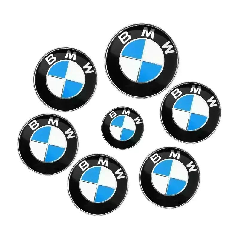 For BMW 5SF1117pcs 45mm 68mm 74mm 82mm Car Logo Front Hood Emblem rear boot badge for BMW E32 E43 E52 E53 E63 E64 E93 E94 E87 F10 F20 F30