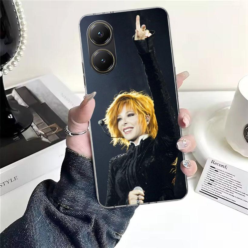 

Mylene Farmer Soft Phone Case For Xiaomi Redmi 15C 15 13C 13 Poco X5 X6 X7 F7 Ultra M7 12C 12 10 10C 9C 9A 9T 9 Fundas Poco X3 X Redmi 10A