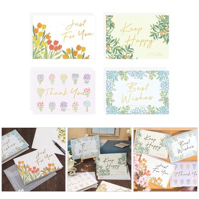 Elegant Wedding Money Gift Card Versatile Money Gift Card Flower Themed Greeting Card for Parties Celebrations