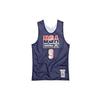 Mitchell & Ness X URBAN AUTHENTIC Basketball Jersey Men's Navy Blue ARPJGS18435-USANAVY92MJO