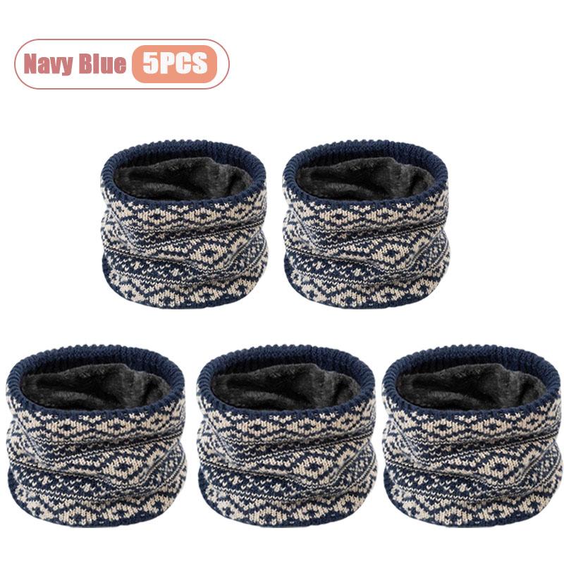 1-6PCS Outdoor Riding Neck Warmer Fleece for Fall and Winter Cold Proof Windproof Neck Guard Christmas Gift Neck Brace