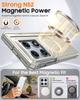 Motorola Razr Fold Rugged Case with Camera Protection Hinge Cover and Tempered Glass Screen Protector-Titanium