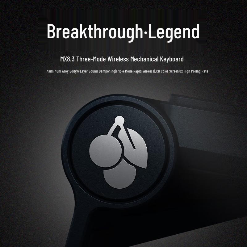 Cherry MX8.3 Tri-Mode Wireless Hot-Swappable Gasket Mechanical Keyboard