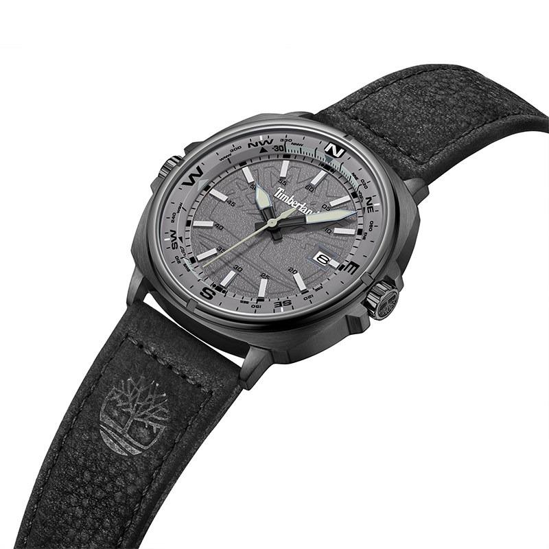 Timberland WILLISTON Watch Quartz Movement Leather Strap Stainless Steel Case Men's Watch Round Fashion Waterproof TDWGB2230804