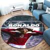 CR7 Round Area Rug,Carpet Rug for Living Room Bedroom Sofa Playroom Decor,Non-slip Floor Mat