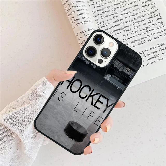 

Ice Hockey is Life Phone Case For For iPhone 17 Air 16 15 11 12 13 14 Pro Max Plus coque iPhone 13