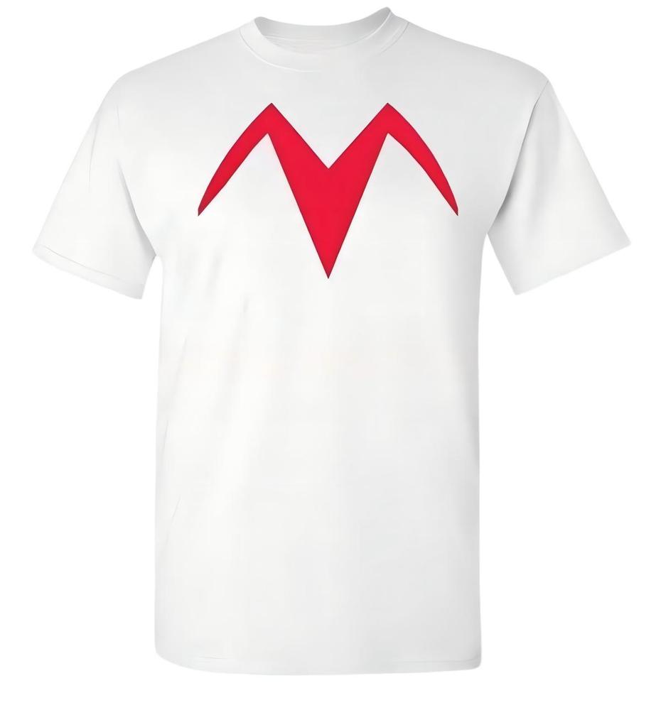 Speed Racer M Logo White T-Shirt