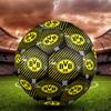 Borussia Dortmund Print Size 5 Soccer Ball, Standard Match Football for Sports Game and Team Practice, Ideal Gift for Soccer Fans