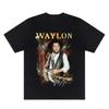 Waylon Jennings Tribute T-Shirt Unisex Country Musik Tee Kleidung Geschenk Für Fan