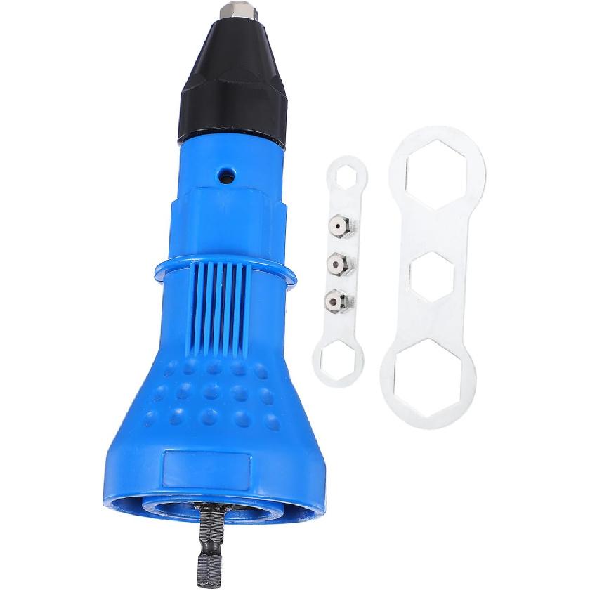 GLEAVI 1 Set Pull Rivet Tool Adapter Rivet Connector riveting Rivet Rivet Adapter for Drill Rivet abs Electric Drill Tool kit Iron Electric Rivet