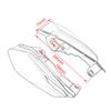 Mid- Air Deflectors, for Touring & Trike Model, 2017-Later