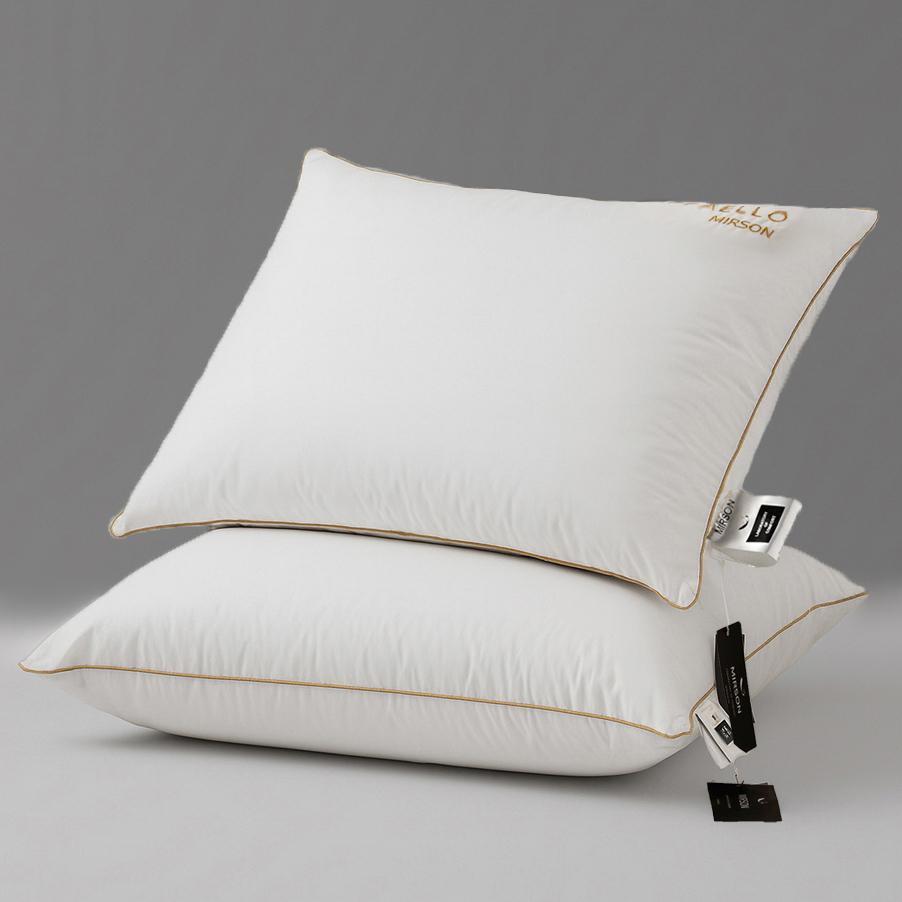 

Down-Filled Pillow №201 White — 90% down, 10% feather, Fill Power 450, Medium. 50*60 білий
